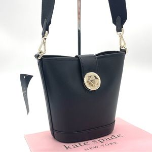 Kate Spade Audrey Mini Bucket Bag Black